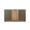 Comodă Bali Lux 3D cu 3 uși, design elegant și PAL melaminat, 138x41x82 cm picture - 1