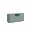 Comodă NEPON KOM2D2S, 2 Uși și 2 Sertare, Design Modern 118 cm picture - 5