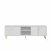 Comodă TV PIANO RTV4D, Suport Multimedia Extra-Lung cu 4 Uși picture - 4