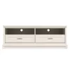 Comodă TV Sonata new, design elegant, 2 sertare + 2 nișe, structură PAL laminat + MDF, glisiere cu bile, 150x55x54 cm, Cashmire picture - 1