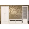 Comodă TV Sonata new, design elegant, 2 sertare + 2 nișe, structură PAL laminat + MDF, glisiere cu bile, 150x55x54 cm, Cashmire picture - 4