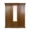 Dormitor Diana, set complet (dulap 4 uși, comodă 3S, 2 noptiere, pat 160), lemn masiv fag + tei, PAL/MDF furniruit nuc, saltea 160x200 cm, finisaj la alegere picture - 8