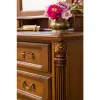 Set dormitor Sonia I, mobilier modular premium + finisaje naturale, lemn masiv fag + MDF furniruit, dimensiuni variabile, nuc picture - 7