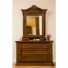 Set dormitor Sonia I, mobilier modular premium + finisaje naturale, lemn masiv fag + MDF furniruit, dimensiuni variabile, nuc picture - 4