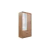 Dulap Majorka, compartimentare inteligentă, PAL melaminat, 213x103x60 cm, Stejar picture - 1
