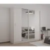 Dulap Porto 2, structura solidă, compartimentare practică, uși culisante, finisaj elegant, 203x61x215 cm, casmir picture - 2