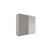 Dulap Vigo PAL Melaminat, Usi Glisante, 200x65x215 cm Platinium picture - 3