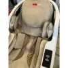 Fotoliu masaj alb cu functie vocala, încălzire, bluetooth, 8 programe automate, airbag corp complet, LED touch, Șină SL lungă picture - 14