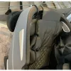 Fotoliu masaj gravitație zero gri, încălzire, bluetooth, role picioare, airbag corp complet, LED touch picture - 19