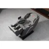Fotoliu masaj gri cu încălzire, bluetooth role 3D, airbag corp complet, LED touch, Șină SL-TRACK picture - 8