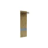 Hol Urban 2, set mobilier hol, dulap spațios cu bară și polite, pantofar, placă cuier și oglindă, PAL melaminat + MDF, 150x196 cm, personalizabil picture - 8