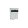 Hol Urban 2, set mobilier hol, dulap spațios cu bară și polite, pantofar, placă cuier și oglindă, PAL melaminat + MDF, 150x196 cm, personalizabil picture - 16