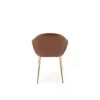 Scaun K304, șezut ergonomic și formă modernă, material textil, 62x59x81 cm, gri picture - 5