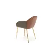 Scaun K304, șezut ergonomic și formă modernă, material textil, 62x59x81 cm, gri picture - 4