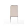 Scaun K309, design modern și șezut confortabil, material textil, 43x57x97 cm, bej picture - 2