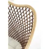 Scaun K336, șezut moale și cadru rezistent, material textil, 64x64x89 cm, natural picture - 6