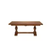 Masă Diana extensibilă, design clasic cu sculpturi manuale, lemn masiv și MDF, 200/278x100x80 cm, culoare personalizabilă picture - 2