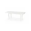 Masă Mozart extensibilă, blat MDF laminat, picioare lemn fag, 140-180x80x75 cm, alb picture - 4