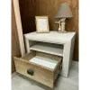 Noptiera koen II 58,5x40x44,5 h cm Pin Arizona /Stejar Nava picture - 4