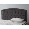 Pat Belek, gri inchis - 140x200 cm, confort superior, structură solidă, design rafinat picture - 2