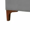 Pat +Saltea gratis Carla, gri - 160x200 cm, design modern, capitonare elegantă, structură robustă, țesătură respirabilă picture - 6