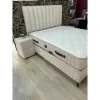 Saltea Amber, strat topper integrat, confort ortopedic, grosime 32 cm, 160x200 cm, crem picture - 5