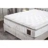 Saltea Lexus, topper integrat pentru extra confort, strat memory, grosime 33 cm, confort ortopedic, 160x200 cm, alb picture - 1