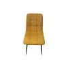 Scaun tapitat Velvet,stofa Vardo 44x42x89 cm culoare galben picture - 1
