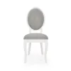 Scaun Velo, design ergonomic, plastic și metal, 44x53x96 cm, alb picture - 2