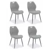 Set 4 Scaune tapitate  KLAUS 48 x40A x89 cm picture - 3