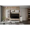 Set Living Calvados Design Modern, PAL Laminat, 210x38x200 cm, Stejar Natur picture - 2