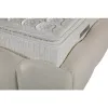 Set pat + Saltea Gratis tapițat Shakira 140x200 cm crem ERATO 01 cu somieră rabatabilă si ladă depozitare picture - 6