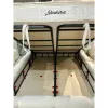 Set pat + Saltea Gratis tapițat Shakira 140x200 cm crem ERATO 01 cu somieră rabatabilă si ladă depozitare picture - 12
