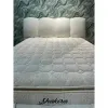Set pat + Saltea Gratis tapițat Shakira 140x200 cm crem ERATO 01 cu somieră rabatabilă si ladă depozitare picture - 10