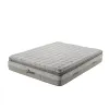 Set pat + Saltea Gratis ,tapițat Tosco 140x200 cm crem cu somieră rabatabilă si ladă depozitare picture - 9