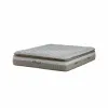 Set pat +Saltea Gratis tapițat Orla 180x200 cm crem Odesa 20 cu somieră rabatabilă, ladă depozitare picture - 5