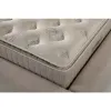 Set pat+Saltea Gratis , tapițat Monora 160x200 cm crem cu somieră rabatabilă si ladă depozitare picture - 7