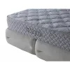 Set pat+Saltea Gratis tapițat Vizyon XXL  160x200 cm crem cu somieră rabatabilă, ladă depozitare picture - 8