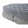 Set pat+Saltea Gratis tapițat Vizyon XXL  180x200 cm crem cu somieră rabatabilă, ladă depozitare picture - 6