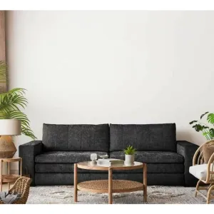 Canapea extensibilă Atlanta, cu ladă depozitare, confort premium, 245x106 cm, culoare personalizată