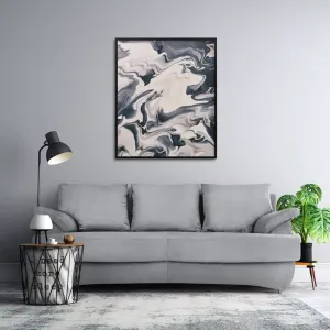 Canapea extensibilă Odessa, ladă depozitare, structură lemn masiv + PAL, saltea relaxa, 205x105 cm, personalizabil