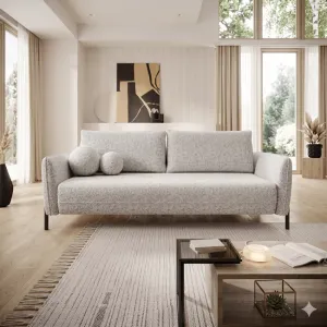 Canapea Vasco - Eleganță Minimalistă, Funcție de Dormit 200x146 cm și Depozitare