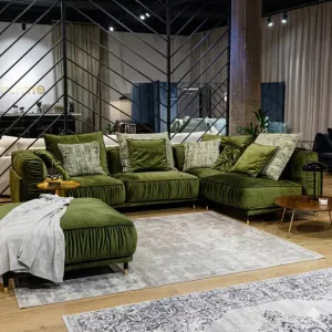 Colțar Bellissa Set 2, Modular Cu Spațiu Generos, Confort Premium, 295x250x109 cm, Culoare La Alegere