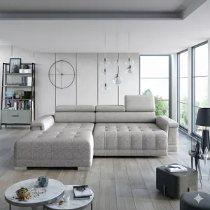 Coltar CAMPO MINI, 276X178X101 cm, materiale personalizabile, gama Premium, cu reglaj electric si tetiere reglabile