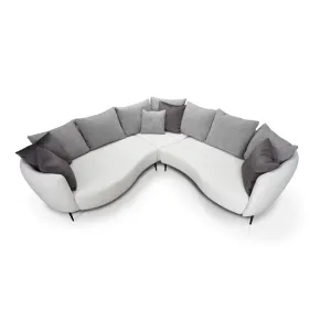 Colțar fix Histon, design modern, confort sporit, material premium, 279x283 cm