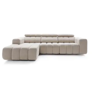 Colțar Modular Zurich A1-1-LR/LL-1-1A, 288x188 cm - Configurație 3 Module, Design Modern Bubble