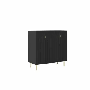 Comodă PIANO 2D, design minimalist cu 2 uși