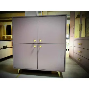 Comodă Siena D4, multiple compartimente, PAL melaminat, 100x41x112 cm,