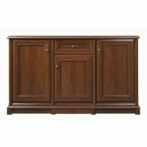Comodă Sonata 3D/1S, stil clasic, spațiu depozitare mare, cadru MDF + PAL laminat, design elegant, 153x45x90.5 cm