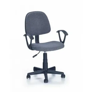 Scaun Darian Bis cu mecanism TILT, pânză, 56x53x84-96 cm, gri